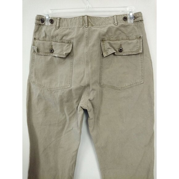 Men's AE 77 American Eagle Blue Khakis & Tan Khakis Size of Both 33 X 30… - Picture 6 of 15